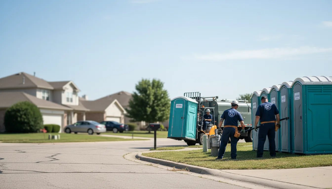 Porta Potty Rental in Tishomingo, OK near me